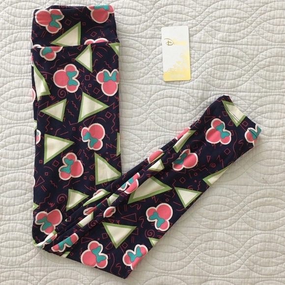LuLaRoe Pants - Disney LuLaRoe Leggings Minnie Mouse New One Size